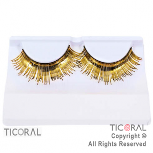 PESTAAS HS3633-3 ORO METALIZADAS x 1